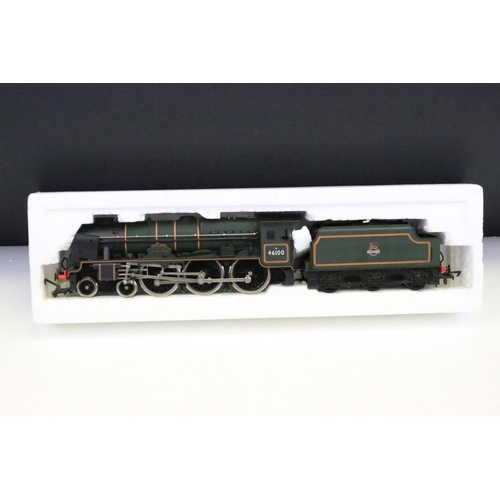 65 - Three boxed OO gauge locomotives to include 2 x Airfix (54120-0 Royal Scots Fusilier LMS Livery & 54... 