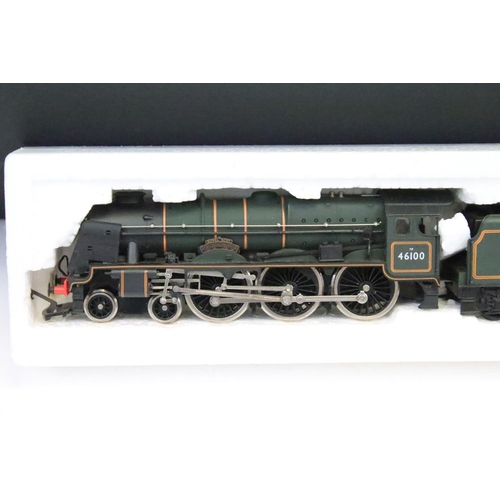 65 - Three boxed OO gauge locomotives to include 2 x Airfix (54120-0 Royal Scots Fusilier LMS Livery & 54... 