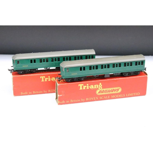 66 - 10 Boxed Hornby OO gauge items of rolling stock to include R223 Pullman 1st Class Parlour Car, R670 ... 