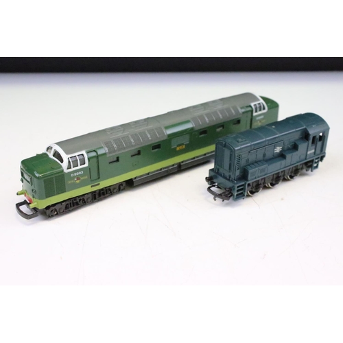 75 - Four Lima OO gauge locomotives to include 2 x boxed examples featuring The Fife & Forfar Yeomanry an... 