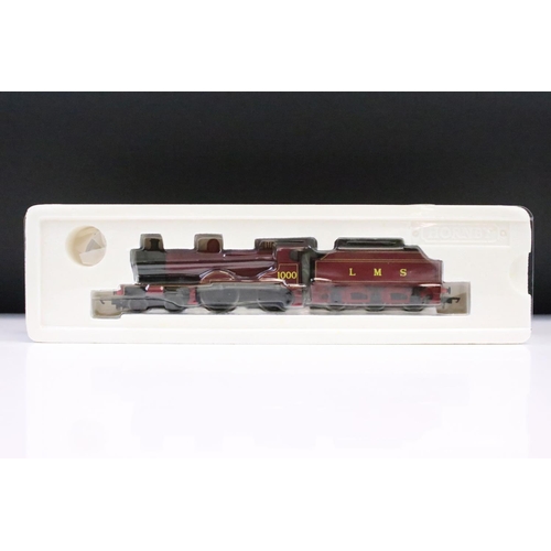 8 - Two boxed Hornby OO gauge locomotives to include R3063 LMS Compound 4-4-0 and Top Link King George I