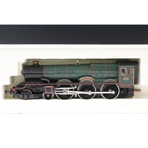 8 - Two boxed Hornby OO gauge locomotives to include R3063 LMS Compound 4-4-0 and Top Link King George I