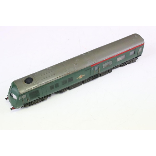 84 - Three kit built diecast OO gauge Diesel locomotives, gd examples