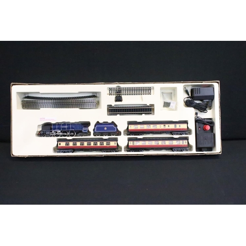 87 - Two boxed Hornby OO gauge electric train sets to include R1048 The Western Pullman and R775 The Cale... 