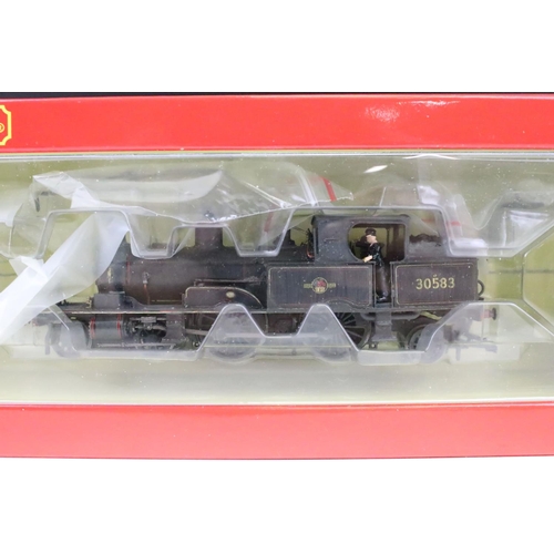 9 - Two boxed Hornby OO gauge locomotives to include R3423 BR (Late) 4-4-2T Adams Radial 30583 and a Gan... 