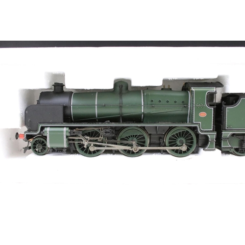 98 - Three boxed Bachmann OO gauge locomotives to include 32156 N Class 31844 BR Lined Black E/Emblem wea... 