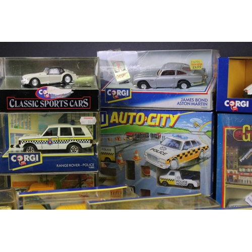 1191 - 20 Boxed Corgi diecast models and model sets to include Auto City Rescue Set 93730, Great Britain 92... 