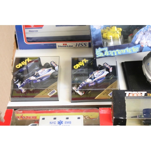 1202 - Collection of approximately 30 boxed/ cased diecast models to include Exclusive First Editions, Lled... 