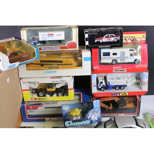 1202 - Collection of approximately 30 boxed/ cased diecast models to include Exclusive First Editions, Lled... 