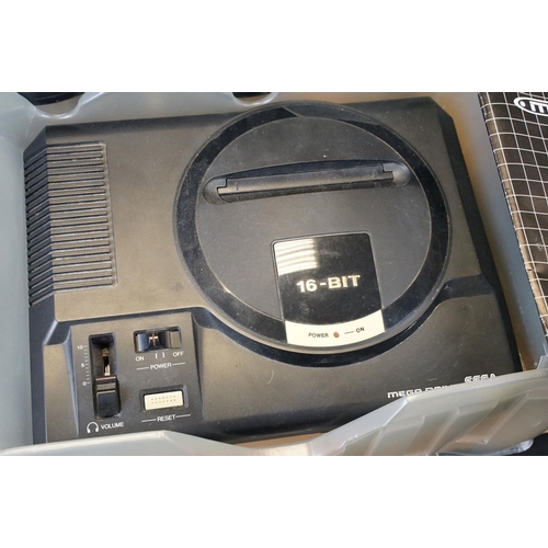 1619 - Retro Gaming - Two boxed Sega Mega Drive consoles, with controllers, no Sonic game, plus a boxed Seg... 