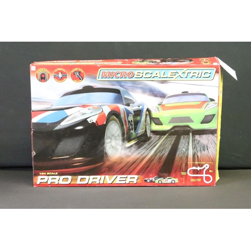 369 - Four boxed Scalextric sets to include Scalextric Drift 'Powerslide' (Nissan 350Z Orange V Nissan 350... 