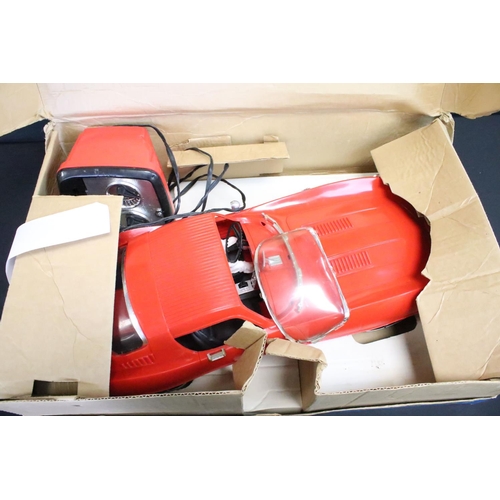 393 - Boxed Triang 'Johnny Speed' Giant Size Racing Car, battery operated (windscreen detached & showing l... 