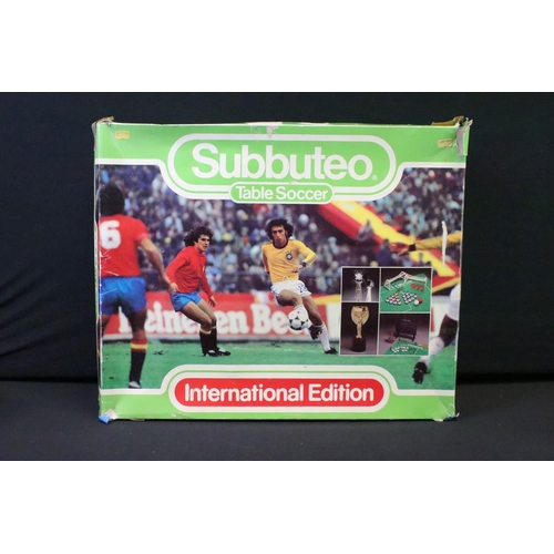 395 - Subbuteo - Three boxed sets to include International Edition, Continental Edition and Club Edition, ... 