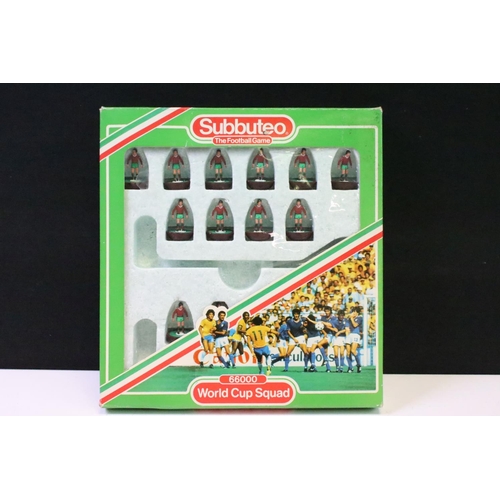 398 - Subbuteo - Five boxed LW teams to include Brazil, England, Norwich City, Arsenal 2nd, Arsenal and Po... 