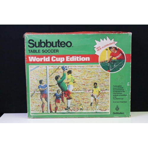 401 - Subbuteo - Boxed World Cup Edition set (contents unchecked), plus a boxed Palitoy Merlin Electronic ... 