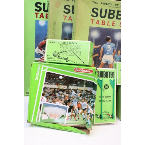 406 - Subbuteo - Collection of accessories to include 3 x boxed sets (contents incomplete) featuring 2 x C... 