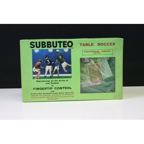 408 - Subbuteo - Four boxed sets to include Euro 96, Continental Display Edition (grubby box), and two fur... 