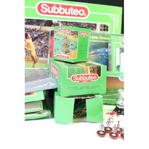 410 - Subbuteo - Collection of boxed Subbuteo to include 60140, 61130, 61213, 61208, 61108, 63000 2 x (One... 