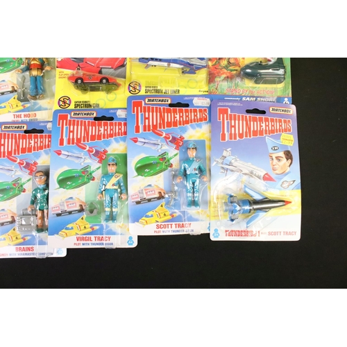 427 - 20 Carded Matchbox & Vivid Imaginations Gerry Anderson related figures and vehicles to include 13 x ... 