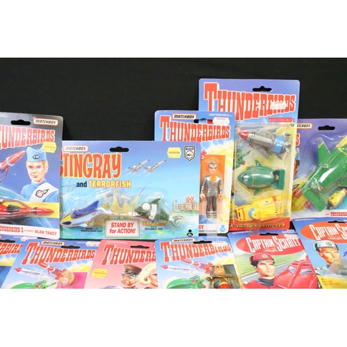 427 - 20 Carded Matchbox & Vivid Imaginations Gerry Anderson related figures and vehicles to include 13 x ... 