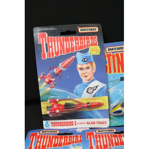 427 - 20 Carded Matchbox & Vivid Imaginations Gerry Anderson related figures and vehicles to include 13 x ... 