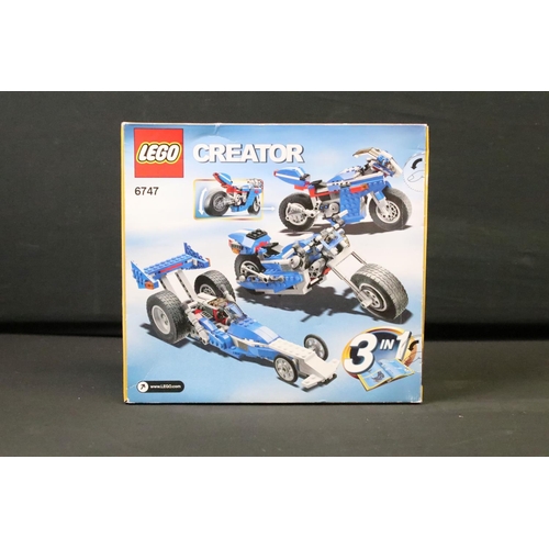 430 - Lego - Two boxed & sealed Lego Creator sets (6747 Race Rider & 4838 Mini Vehicles), together with a ... 