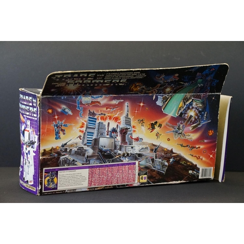 1661 - Transformers - Original boxed Hasbro Takara G1 City Commander Galvatron figure with unused sticker s... 