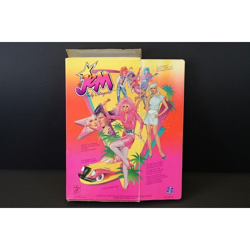 1664 - Boxed Hasbro Jem Aja of the Holograms figure complete with accessories, box a little tatty but gd ov... 