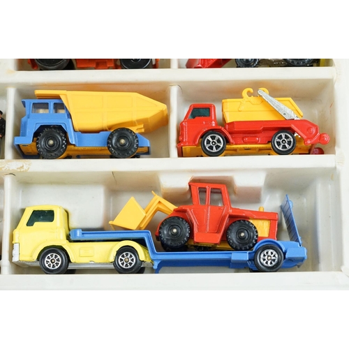 1308 - Carded Matchbox 900 TP-21 Datsun 280ZX with trailer (metallic blue) and 2 x yellow bikes, unopened, ... 