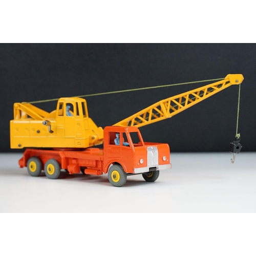 1310 - Boxed Dinky Supertoys 972 20 Ton Lorry Mounted Coles Crane (paint chips but vg overall) plus 3 x pla... 