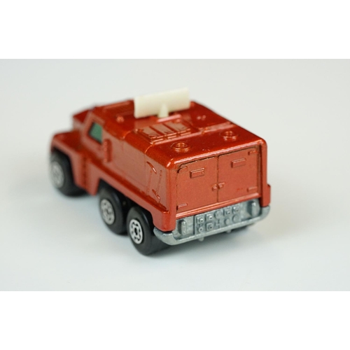 1311 - Two boxed Matchbox 75 Series diecast models to include 16 Rolamatics Badger in sunburnt orange and 4... 