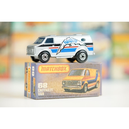 1312 - Ex Shop Stock - 17 Boxed Matchbox 75 Series / Superfast diecast models to include 66 Tyrone Malone S... 