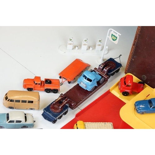 1314 - Around 35 mid 20th C play worn Matchbox Lesney 75 Series diecast models to include road and commerci... 