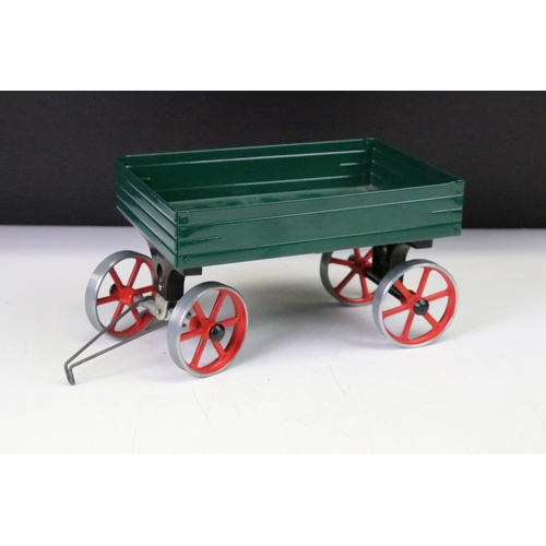 177 - Two boxed Mamod accessories to include Steam Engine SP1 and Traction Engine Trailer plus a boxed Mas... 