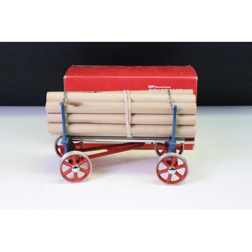 177 - Two boxed Mamod accessories to include Steam Engine SP1 and Traction Engine Trailer plus a boxed Mas... 