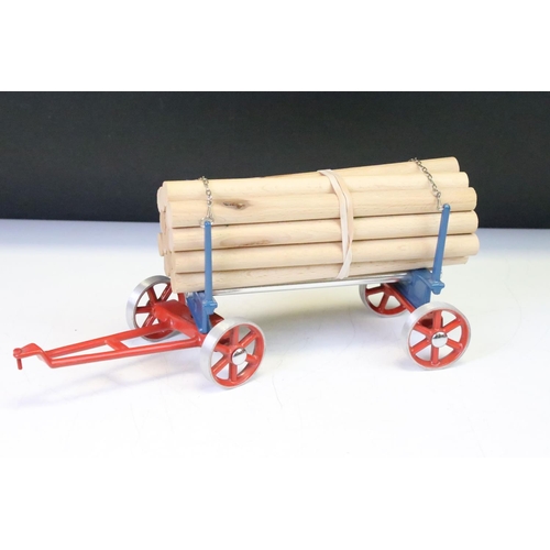 177 - Two boxed Mamod accessories to include Steam Engine SP1 and Traction Engine Trailer plus a boxed Mas... 