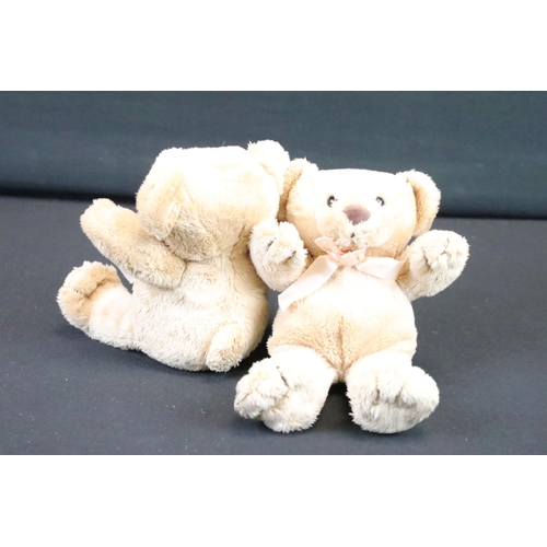 201 - Group of five Teddy bears to include a Steiff Classic Blonde Mohair Teddy Bear (no. 004704, button t... 