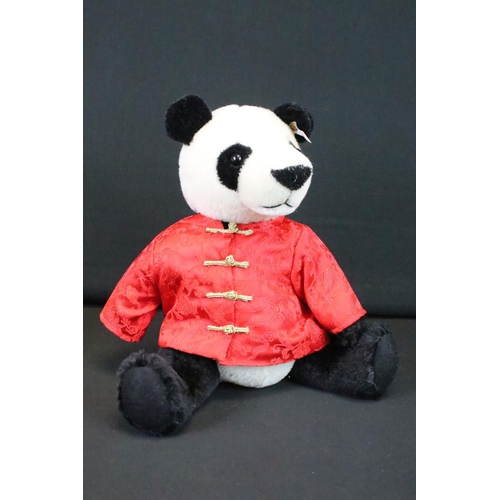 202 - Steiff - Four boxed Steiff bears to include Boa Boa The Lucky Steiff Panda, Krystabelle, Always in m... 