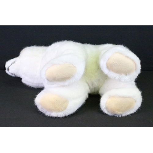 207 - Steiff - Studio Baby Polar Bear, no. 501586, 65cm, button & tag to ear, retired, in Steiff box (labe... 