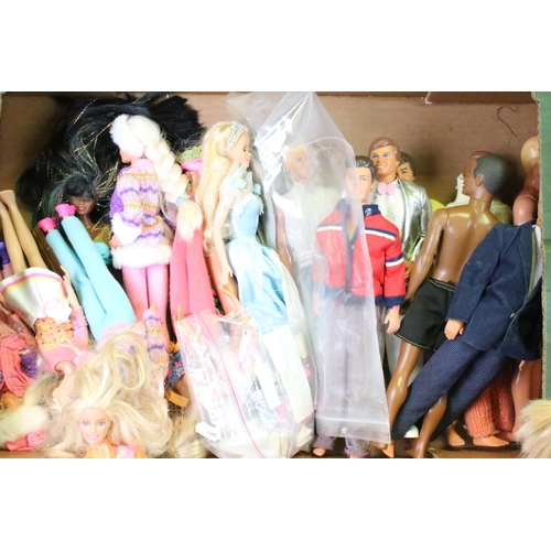 217 - Assorted Mattel Barbie and Ken dolls, loose with accessories and clothes to include 8 x Ken dolls, 9... 