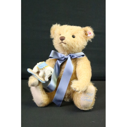 221 - Steiff - Two boxed Steiff teddy bears / soft toys to include ltd edn Teddy Bear With Little Felt Ele... 