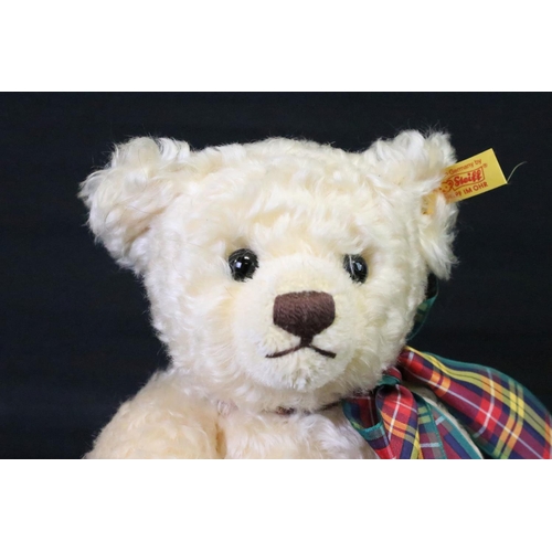 227 - Steiff - Collection of four Steiff teddy bears to include Ludwig musical teddy bear No. 661686 with ... 