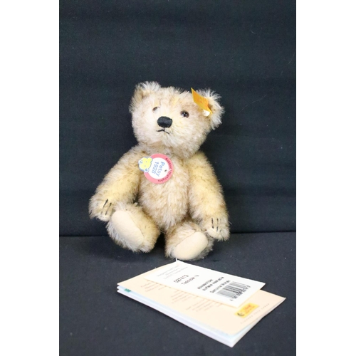 227 - Steiff - Collection of four Steiff teddy bears to include Ludwig musical teddy bear No. 661686 with ... 