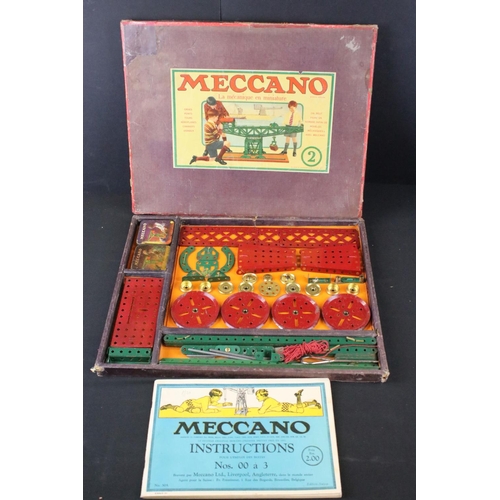 419 - Four boxed early 20th century Meccano construction sets / accessory outfits to include set numbers 2... 