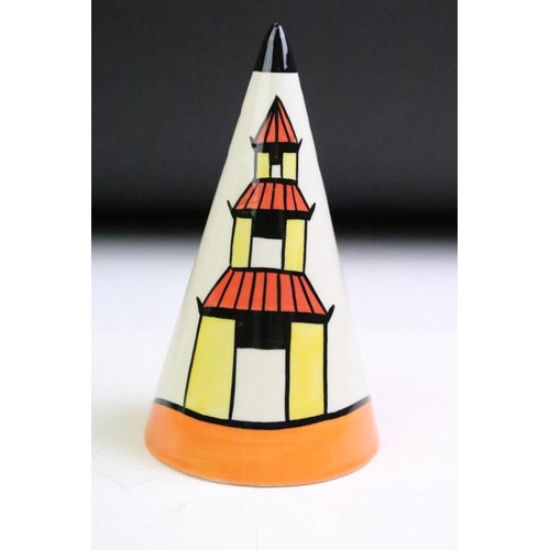 16 - Two Lorna Bailey 'Old Ellgreave Pottery' conical sugar shakers to include Sunset (3rd ltd edn) and P... 