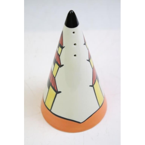 16 - Two Lorna Bailey 'Old Ellgreave Pottery' conical sugar shakers to include Sunset (3rd ltd edn) and P... 