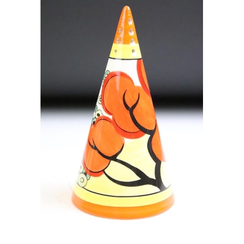 16 - Two Lorna Bailey 'Old Ellgreave Pottery' conical sugar shakers to include Sunset (3rd ltd edn) and P... 