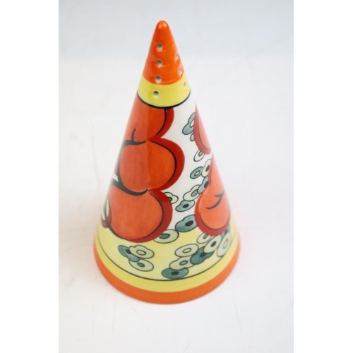 16 - Two Lorna Bailey 'Old Ellgreave Pottery' conical sugar shakers to include Sunset (3rd ltd edn) and P... 