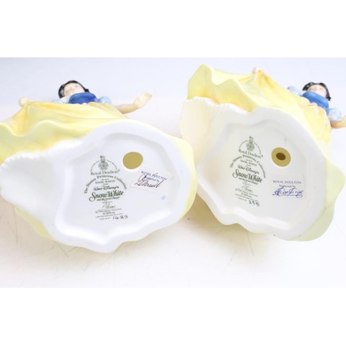 34 - Three boxed Royal Doulton 'The Disney Princess Collection' ltd edn porcelain figurines to include 2 ... 