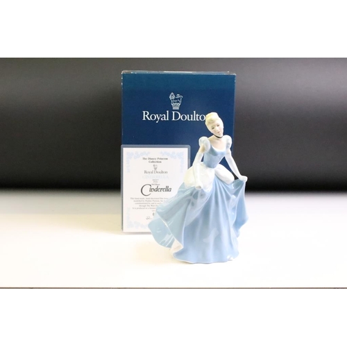 34 - Three boxed Royal Doulton 'The Disney Princess Collection' ltd edn porcelain figurines to include 2 ... 